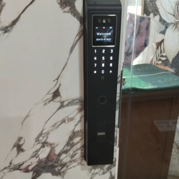 KHÓA VÂN TAY DÀNH CHO CỬA GỖ, CỬA NHÔM HỆ THỦY LỰC KTS950MC